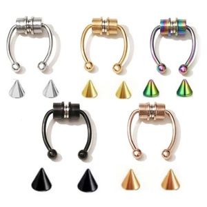 Magnetic, Faux Nose Piercings